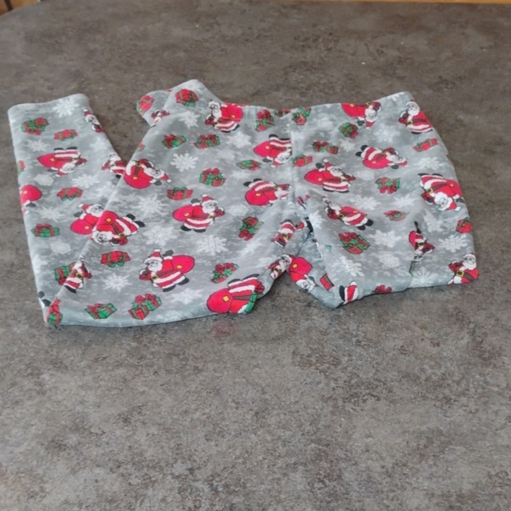 Santa Print Thermal Leggings